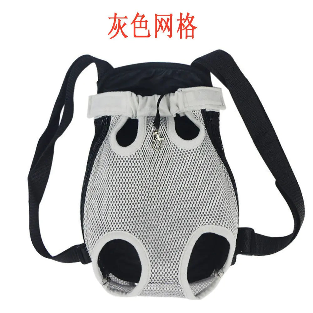 Pet Dog and Cat Backpack - Portable and Breathable Carrier