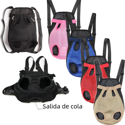 Pet Dog and Cat Backpack - Portable and Breathable Carrier