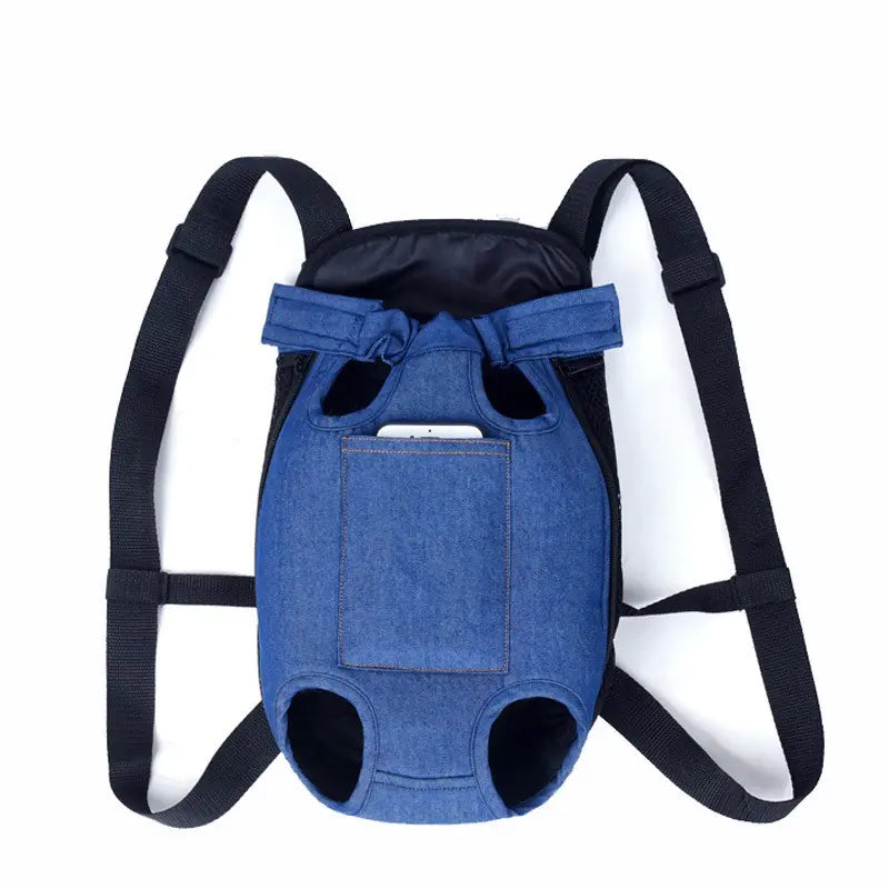 Pet Dog and Cat Backpack - Portable and Breathable Carrier