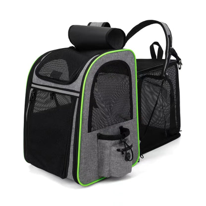 Portable Expandable Cat and Dog Backpack Carrier