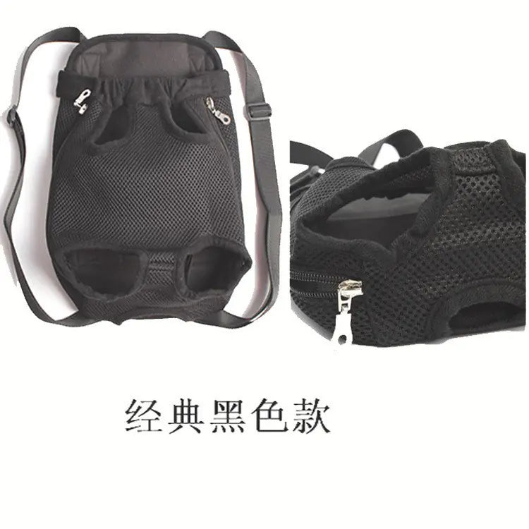 Pet Dog and Cat Backpack - Portable and Breathable Carrier