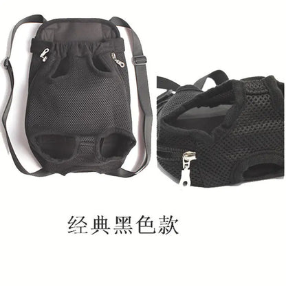 Pet Dog and Cat Backpack - Portable and Breathable Carrier